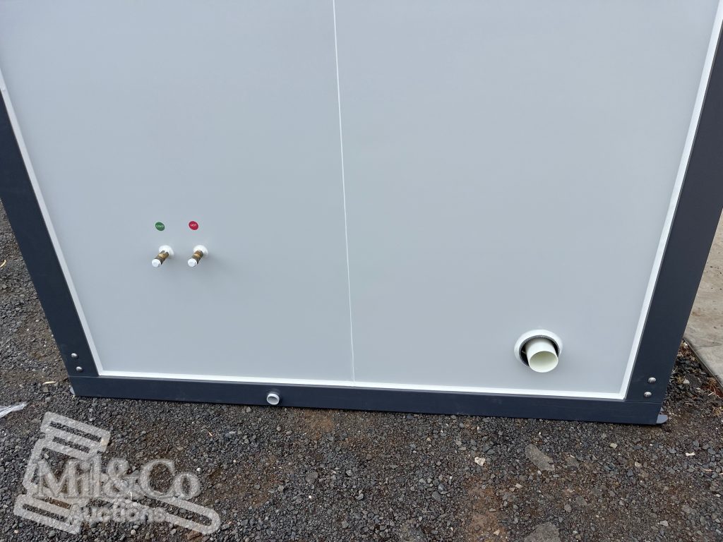 Dual Toilet / Shower Block exterior plumbing