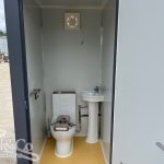 Dual Toilet / Shower Block toilet overview