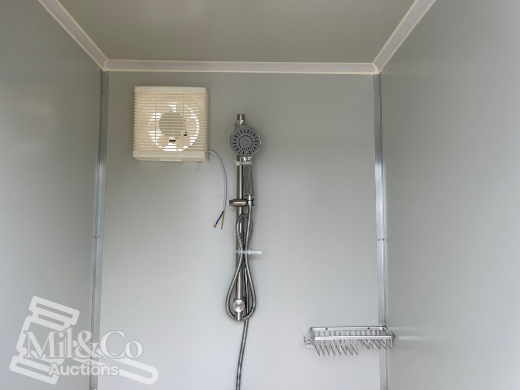 Dual Toilet / Shower Block shower head