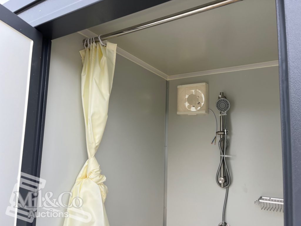 Dual Toilet / Shower Block shower