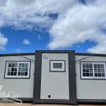 20ft Expandable House - with Ensuite exterior rear view