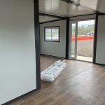 20ft Expandable House - with Ensuite interior front door