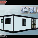 40ft Expandable Container House with Ensuite (L0406-1) exterior