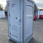 Portaloo exterior front corner