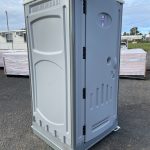 Portaloo exterior front corner