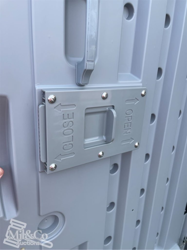 Portaloo interior door lock