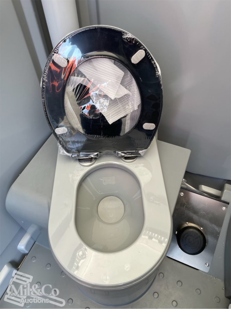 Portaloo interior toilet