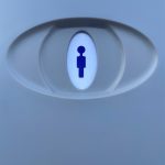 Portaloo front symbol male