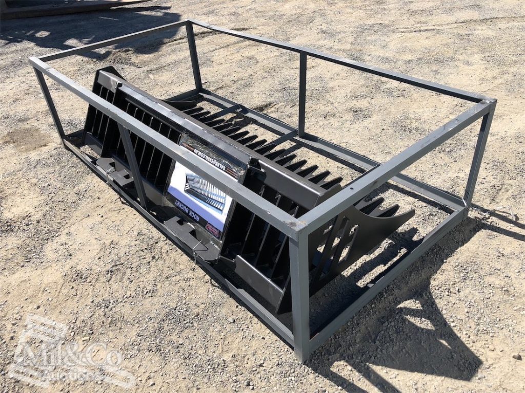 Rock Bucket Attachment to suit Skid Steer