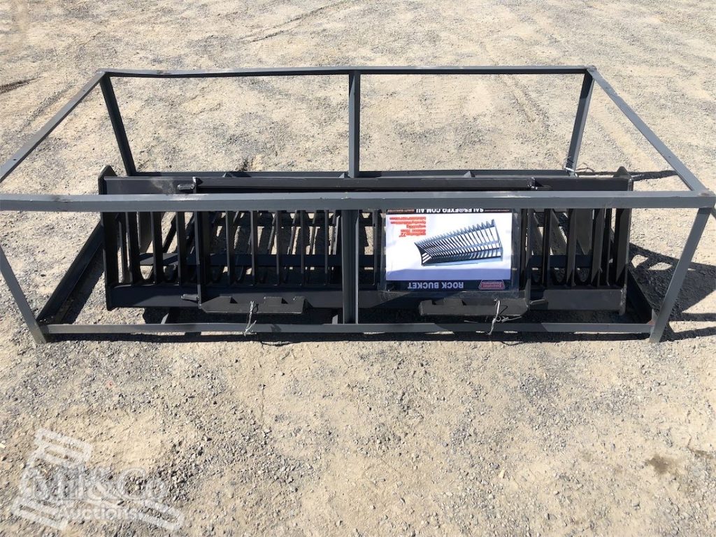 Rock Bucket Attachment to suit Skid Steer