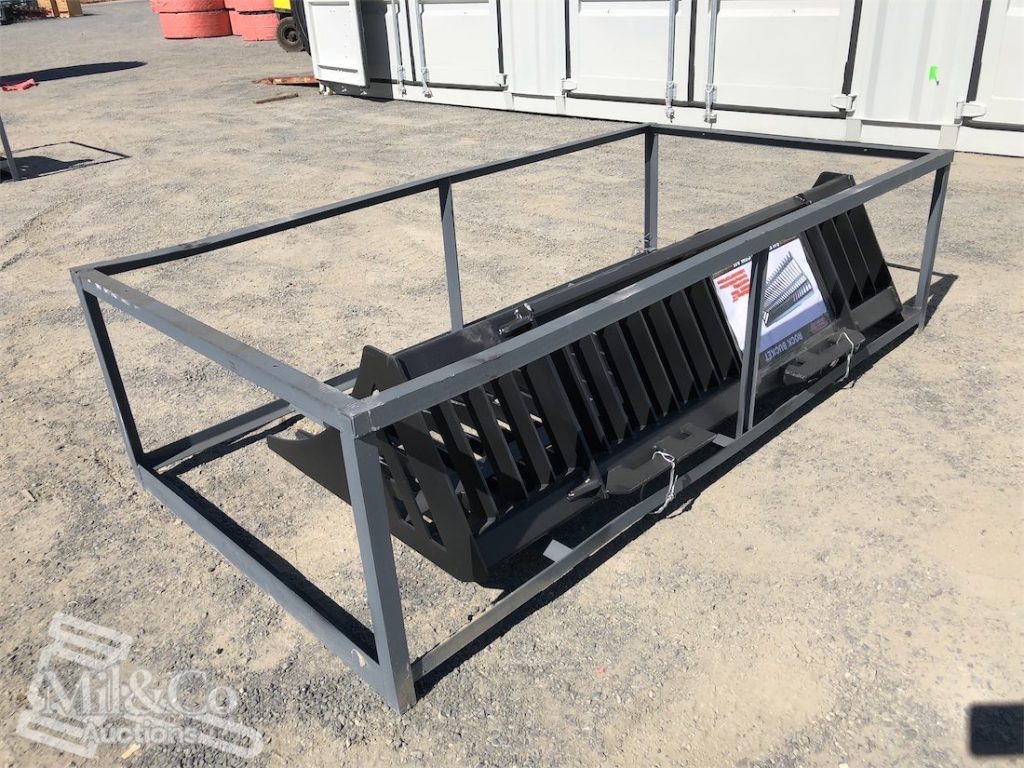 Rock Bucket Attachment to suit Skid Steer