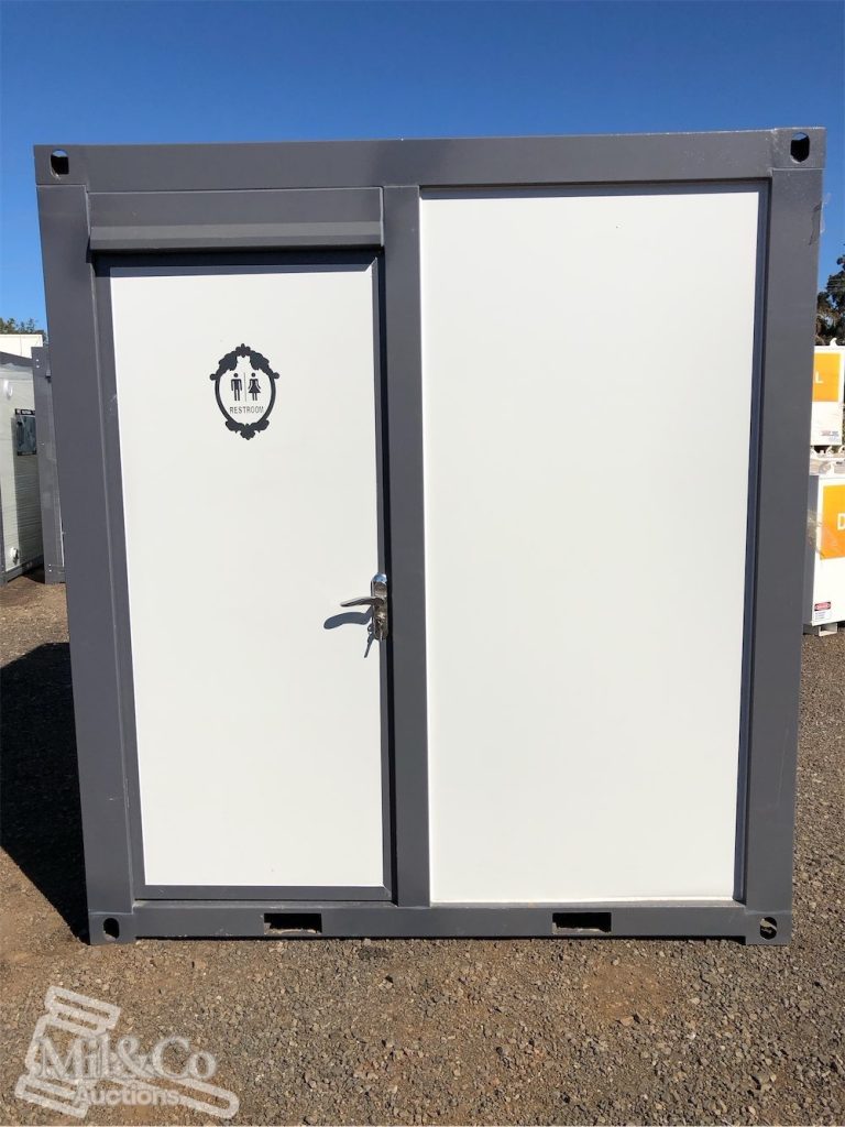 Toilet/Shower Block exterior front