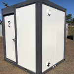 Toilet/Shower Block exterior front