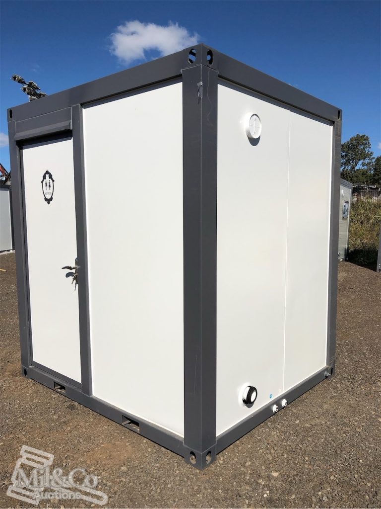 Toilet/Shower Block exterior front