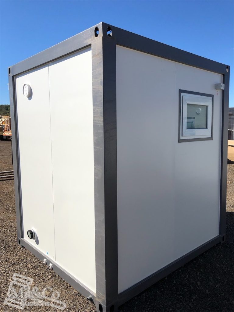 Toilet/Shower Block exterior corner