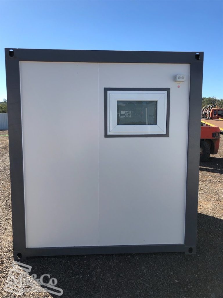 Toilet/Shower Block exterior rear