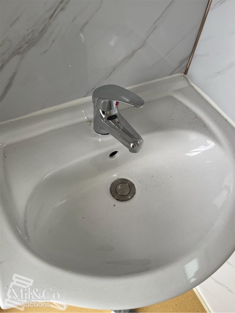 Toilet/Shower Block vanity sink