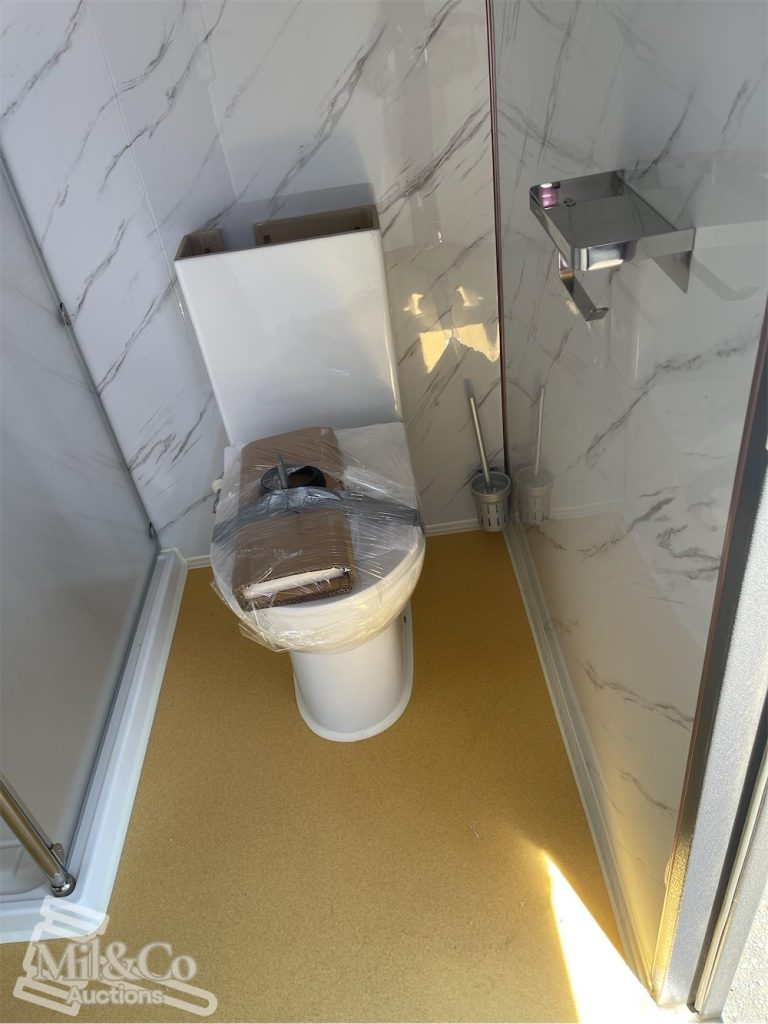 Toilet/Shower Block toilet