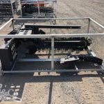 Skid Steer Trencher Attachment right side