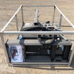 Skid Steer Trencher Attachment rear