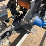 Skid Steer Trencher Attachment hydraulic motor