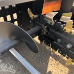 Skid Steer Trencher Attachment auger