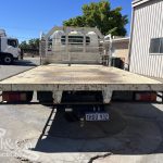 2015 Hino 300 717 Crew Cab Tray Back Truck exterior rear