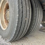 2015 Hino 300 717 Crew Cab Tray Back Truck drivers rear tyre tread