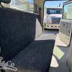 2015 Hino 300 717 Crew Cab Tray Back Truck interior back seat from drivers side