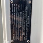 2015 Hino 300 717 Crew Cab Tray Back Truck modified vehicle plate