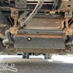 2015 Hino 300 717 Crew Cab Tray Back Truck underside from front of truck
