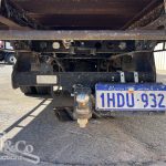 2015 Hino 300 717 Crew Cab Tray Back Truck tow bar