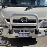 2015 Hino 300 717 Crew Cab Tray Back Truck bull bar
