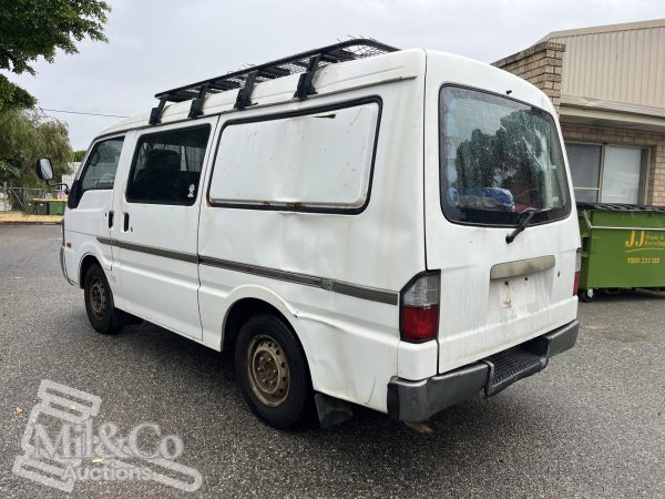 2003 Mazda E2000H Camper Van exterior rear passenger corner