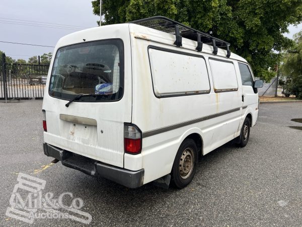2003 Mazda E2000H Camper Van exterior rear drivers corner
