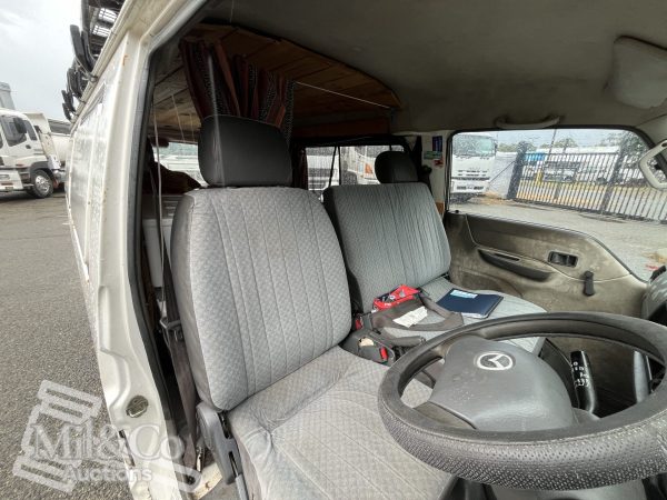 2003 Mazda E2000H Camper Van interior drivers side