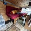 2003 Mazda E2000H Camper Van camper area with bed up