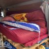 2003 Mazda E2000H Camper Van rear of camper with bed up