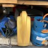 2003 Mazda E2000H Camper Van under bead storage gas bottle, chair, cooker