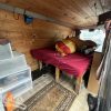 2003 Mazda E2000H Camper Van camper area with bed down