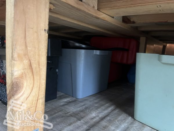 2003 Mazda E2000H Camper Van under bed storage