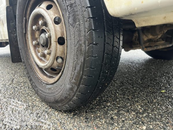 2003 Mazda E2000H Camper Van drivers front tyre tread