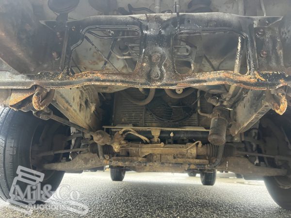 2003 Mazda E2000H Camper Van undercarriage from front