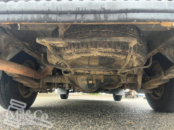 2003 Mazda E2000H Camper Van undercarriage from rear