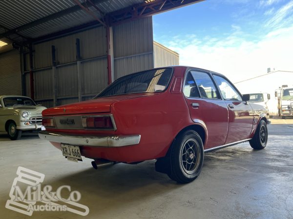 1977 Holden Gemini SL Sedan exterior rear drivers corner