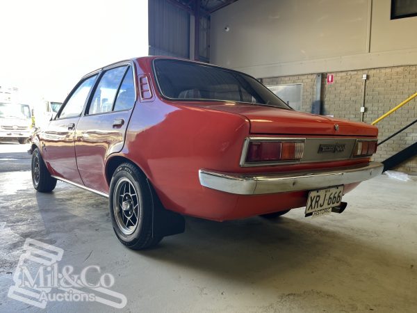 1977 Holden Gemini SL Sedan exterior rear passenger corner