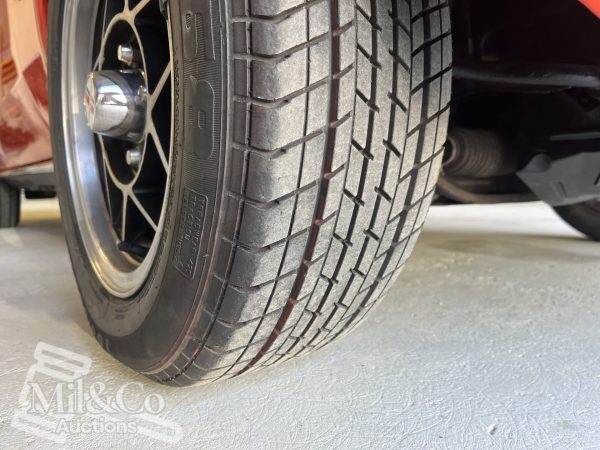 1977 Holden Gemini SL Sedan front drivers side tyre tread