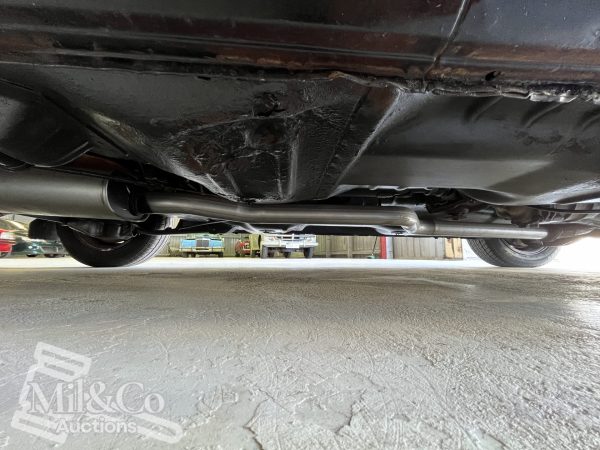 1977 Holden Gemini SL Sedan underside from drivers side