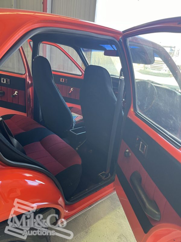 1977 Holden Gemini SL Sedan interior back drivers doorway