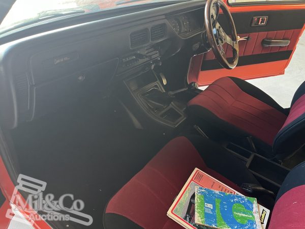 1977 Holden Gemini SL Sedan interior front dash passenger side